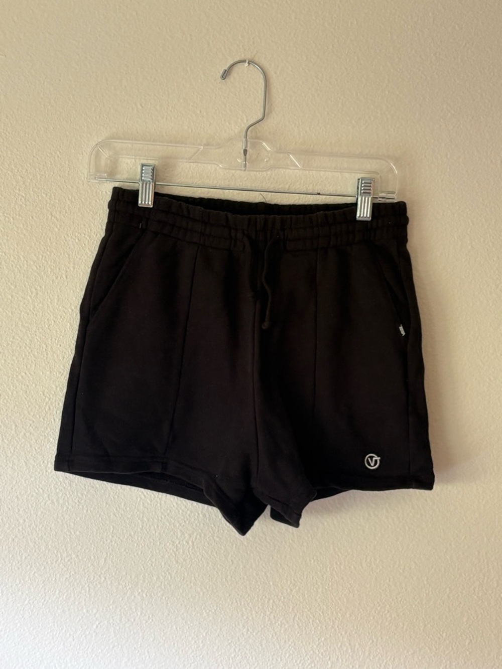 Volcom Black Athletic Drawstring Shorts